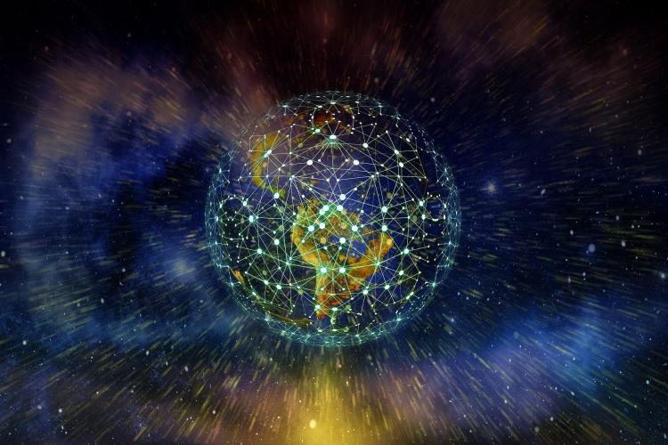 Netzwerk Erde. Foto: Gerd Altmann / Pixabay