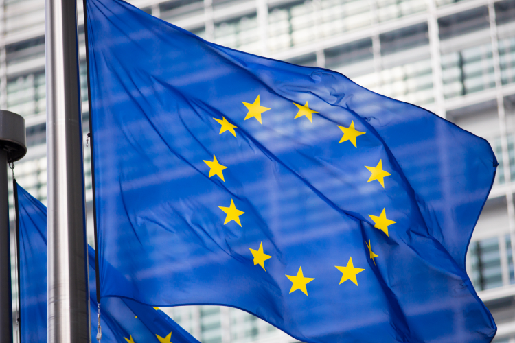EU-Flagge. Foto: Fotolia/Andrey Kuzmin